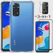 🛍 3 в 1, редми нот 11 чехол на redmi note11 11s чехол силиконовые чехлы для телефона ноут 11с ксиоми редми нот 11 про стекло redmi note 11 pro 5g xiaomi note 11 s glass case redmi note 11 чехол на ред