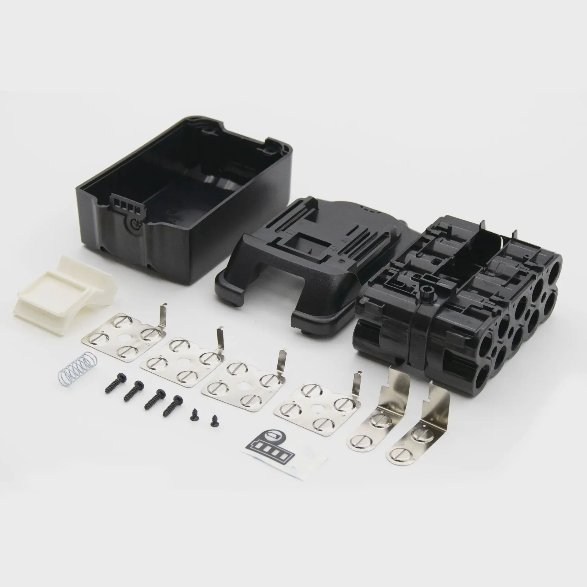 🛍 Новый чехол для аккумулятора 18650 для Makita 18 в с печатной платой и светодиодным индикатором, электроинструменты BL1850 BL1830, чехол для аккумулятора-3